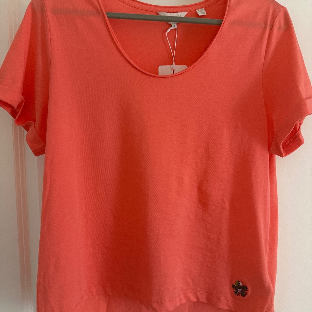 Ted Baker Dusty Pink Tee - Size Large